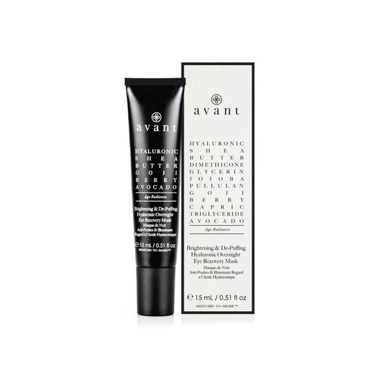 Avant Brightening & De-Puffing Hyaluronic Overnight Eye Recovery Mask