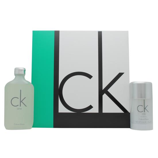 Calvin Klein CK One Gift Set 100ml Eau De Toilette + 75ml Deodorant Stick