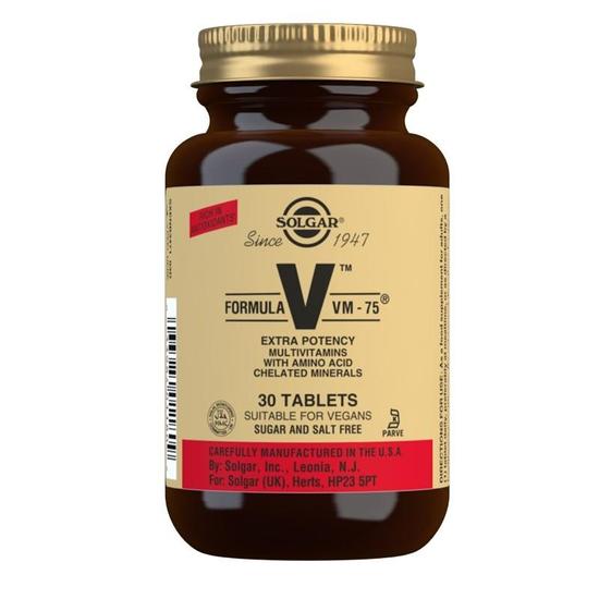 Solgar Vitamins Formula VM-75 Tablets
