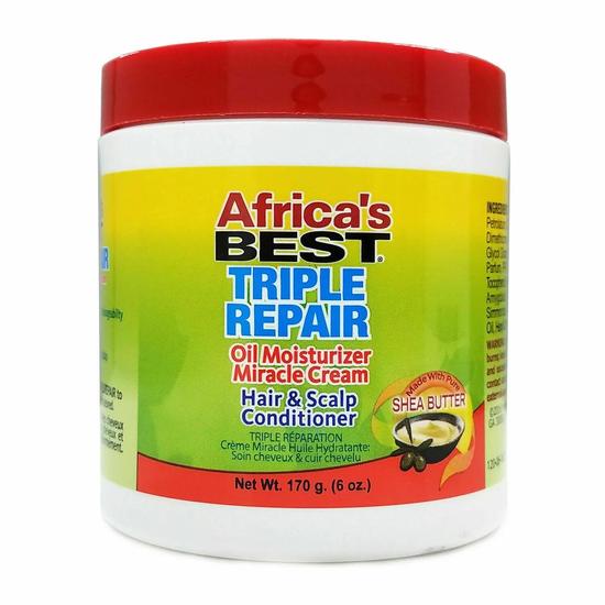 Africa's Best Triple Repair Oil Moisturiser Miracle Cream 5.25oz