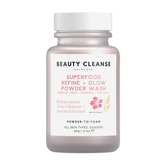 Beauty Cleanse Skincare Superfood Refine + Glow Powder Wash