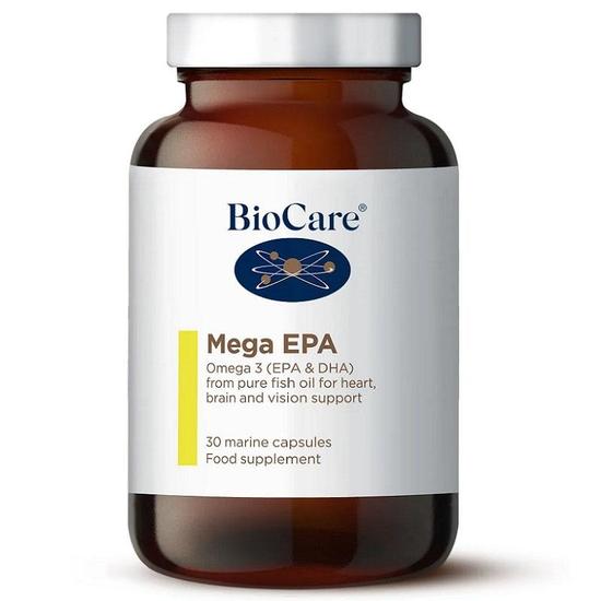 BioCare Mega EPA Marine Caps Omega-3 Fish Oil 30 Capsules