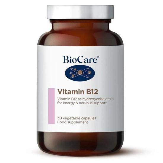 BioCare Vitamin B12 Capsules 30 Capsules