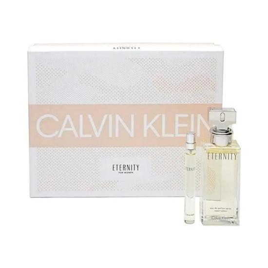 Calvin Klein Eternity Gift Set Eau De Parfum 100ml + Eau De Parfum 10ml For Her