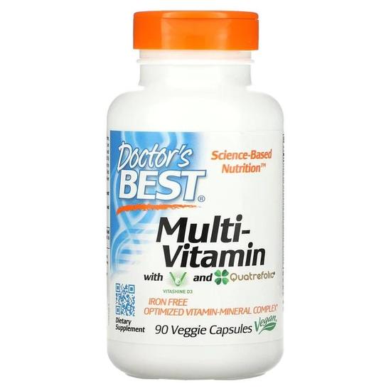 Doctor's Best Multi-Vitamin Vegicaps 90 Vegicaps