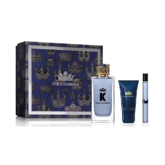 Dolce & Gabbana K K Set Eau De Toilette 100ml, Eau De Toilette 10ml & Aftershave Balm 50ml