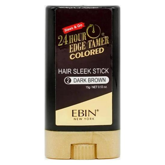 Ebin New York 24 Hour Edge Tamer Coloured Hair Sleek Stick Dark Brown