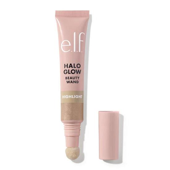e.l.f. Halo Glow Highlight Beauty Wand Champagne Campaign