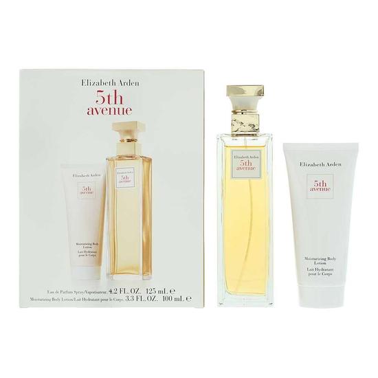 Elizabeth Arden 5th Avenue Eau De Parfum 125ml + Body Lotion 100ml Gift Set 125ml