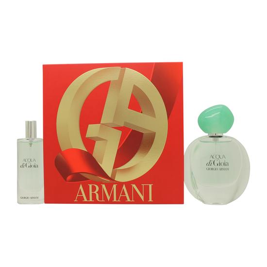 Giorgio Armani Acqua Di Gioia Gift Set 30ml Eau De Parfum + 15ml Eau De Parfum