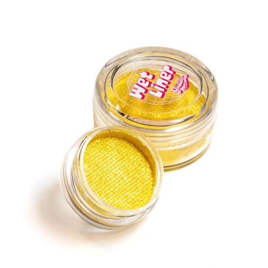 Glisten Cosmetics Sulphur Metallic Yellow Wet Liner Eyeliner Small - 3g