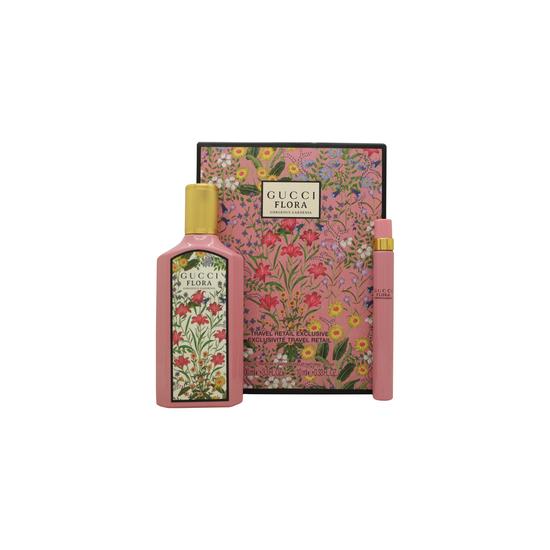 Gucci Flora Gorgeous Gardenia Eau De Parfum Gift Set 100ml Eau De Parfum + 10ml Eau De Parfum