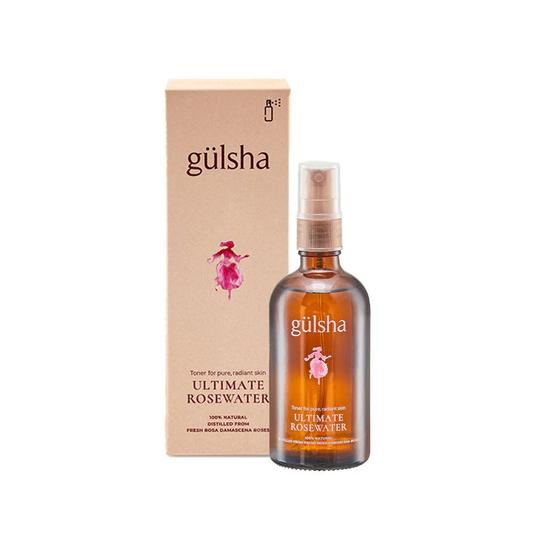 gulsha Ultimate Rose Water Spray 100ml / Brown / Glass