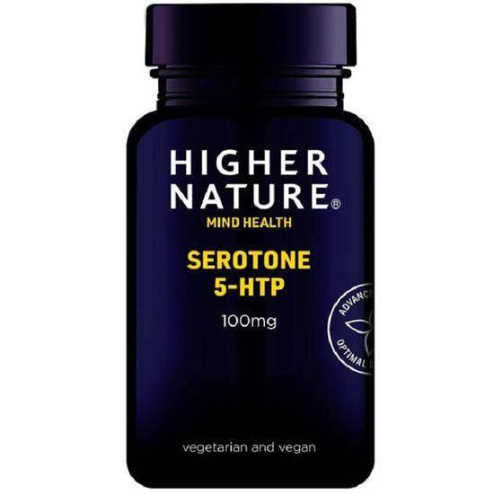 Higher Nature Serotone 5-HTP 100mg Vegetable Capsules 30 Capsules
