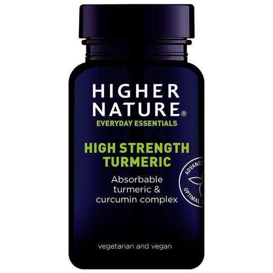 Higher Nature Turmeric Vegan Capsules 60 Capsules