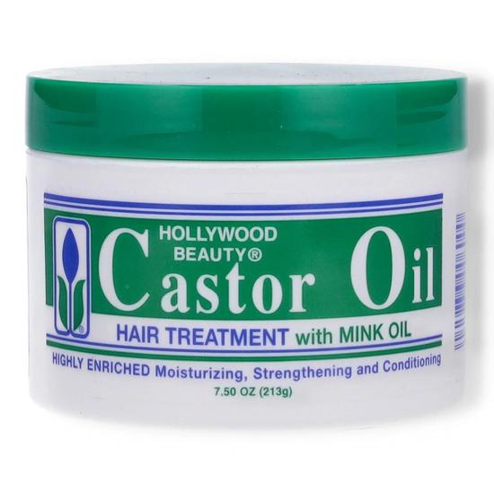 Hollywood Beauty Castor Oil Hair Treatment With Mink 7.5oz
