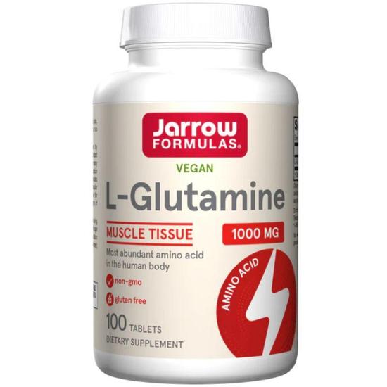 Jarrow Formulas L-Glutamine 1000mg Tablets 100 Tablets