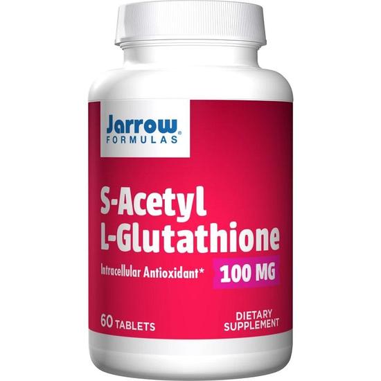 Jarrow Formulas S-Acetyl L-Glutathione 100mg Tablets 60 Tablets