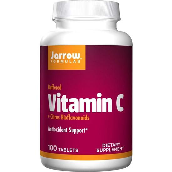 Jarrow Formulas Vitamin C Buffered + Citrus Bioflavonoids 750mg Tablets