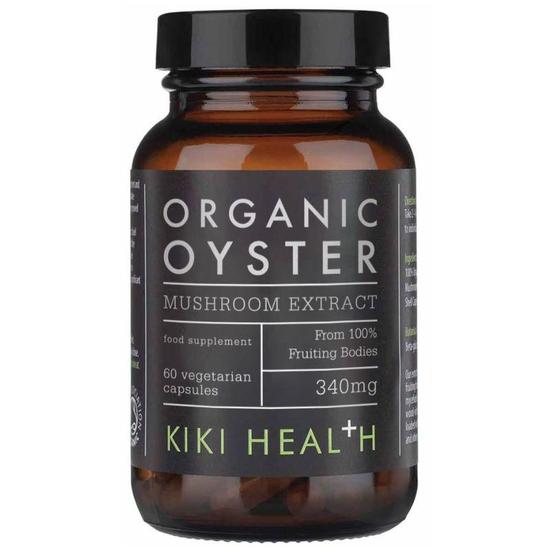 KIKI Health Mushroom Extract Oyster Capsules 60 Capsules