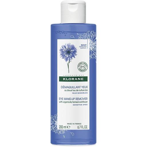 Klorane Eye Make-Up Remover Lotion With Cornflower 200ml