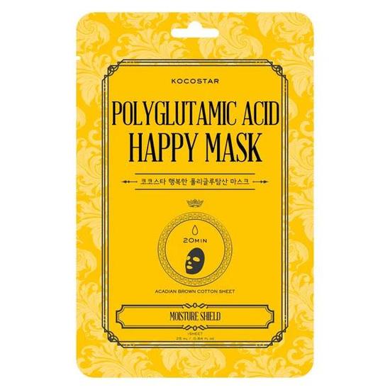 KOCOSTAR Polyglutamic Acid Happy Mask Pack Of 5