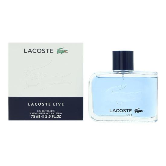 Lacoste Live By Homme Eau De Toilette 75ml
