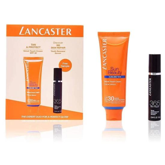 Lancaster Perfect Glow Gift Set: SPF 30 50ml & Skin Repair Serum 10ml