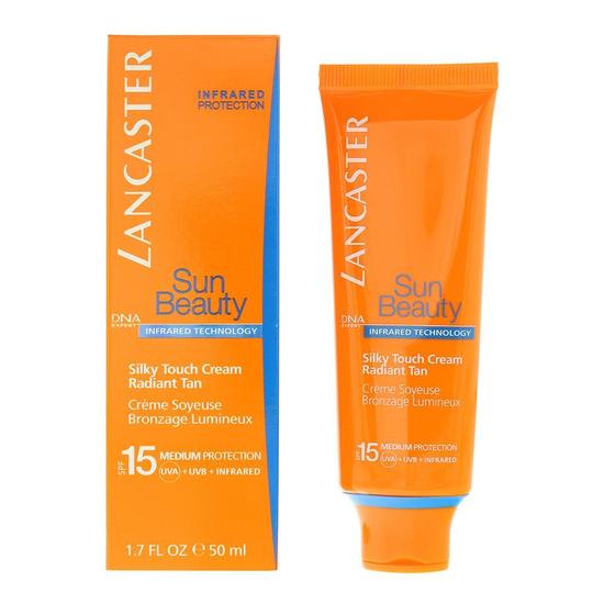 Lancaster Sun Beauty Silky Touch Cream SPF 15 Medium Protection Damaged 50ml