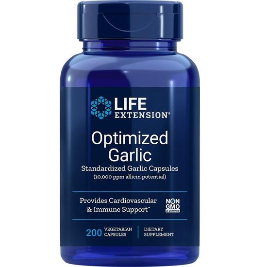 Life Extension Optimised Garlic Vegicaps 200 Vegicaps