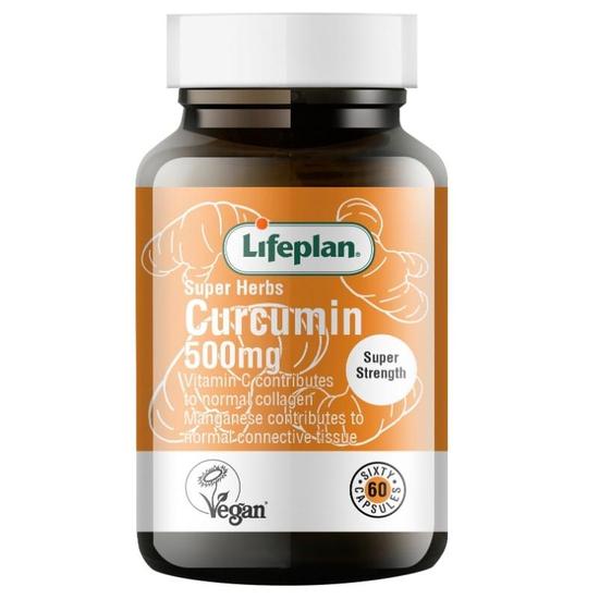 Lifeplan Super Herbs Curcumin 500mg Capsules 60 Capsules