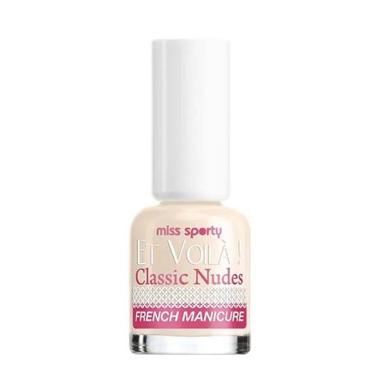 Miss Sporty Et Voila! Classic Nudes French Manicure Set Of 3 8ml