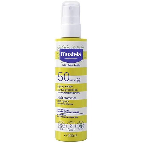 Mustela High Protection Sun Spray SPF 50 200ml