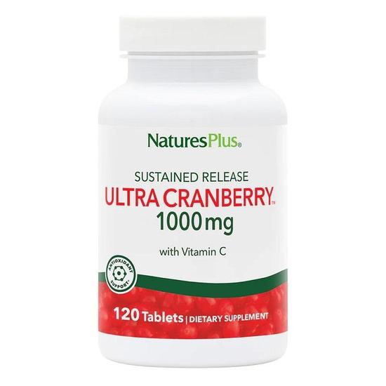 Nature's Plus Sustained Release Ultra Cranberry 1000mg Tablets 120 Tablets