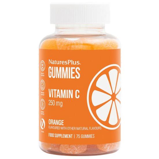 Nature's Plus Vitamin C 250mg Gummies 75 Gummies