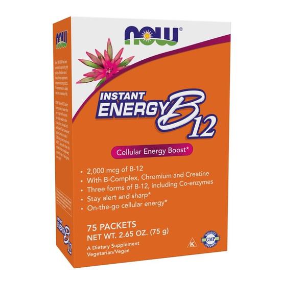 NOW Foods Vitamin B-12 Instant Energy 75