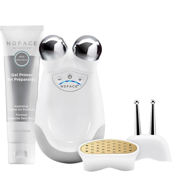 NuFACE Trinity Complete Collection Complete NuFACE Trinity set including Facial Trainer Attachment, ELE Head and Wrinkle Reduction Head