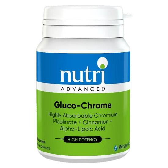 Nutri Advanced Gluco-Chrome Capsules 60 Capsules