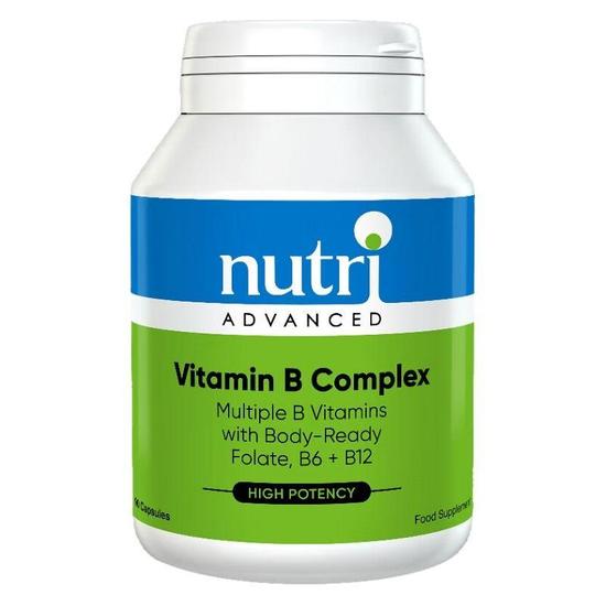 Nutri Advanced High Strength Vitamin B Complex Capsules 90 Capsules