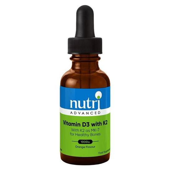 Nutri Advanced Vitamin D3 With K2 Liquid