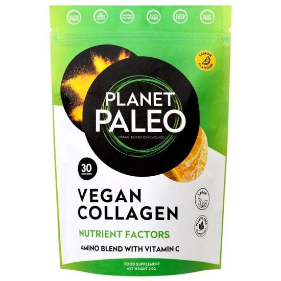 Planet Paleo Vegan Collagen Factors Lemon