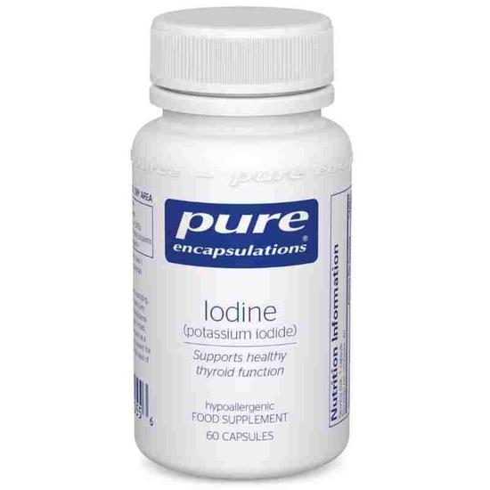 Pure Encapsulations Iodine Potassium Iodide Capsules 60 Capsules