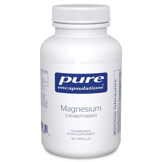 Pure Encapsulations Magnesium citrate/malate Capsules 90 Capsules