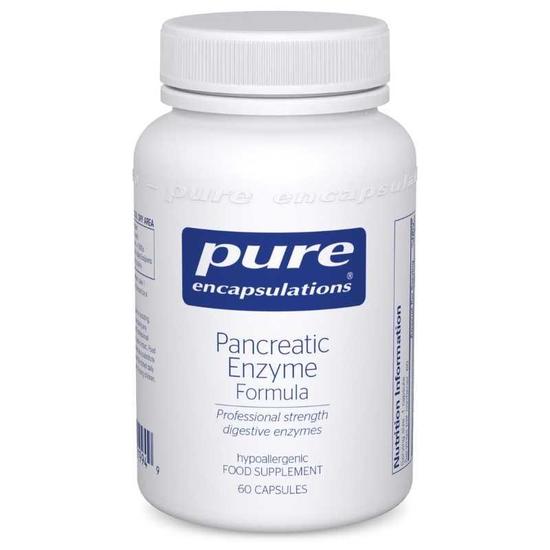 Pure Encapsulations Pancreatic Enzyme Capsules 60 Capsules