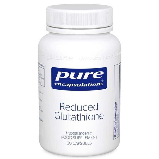 Pure Encapsulations Reduced Glutathione Capsules 60 Capsules
