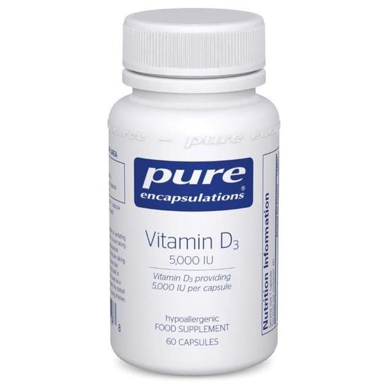 Pure Encapsulations Vitamin D3 5000iu Capsules 60 Capsules
