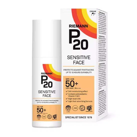 Riemann P20 Sensitive Face SPF 50+ Sun Cream