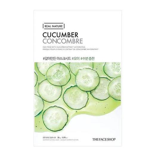 The Face Shop [renew] Natural Mask-Cucumber 20ml