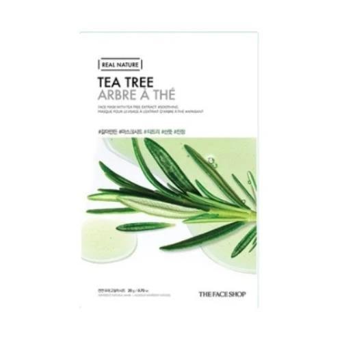 The Face Shop [renew] Real Nature Tea Tree Mask 20g
