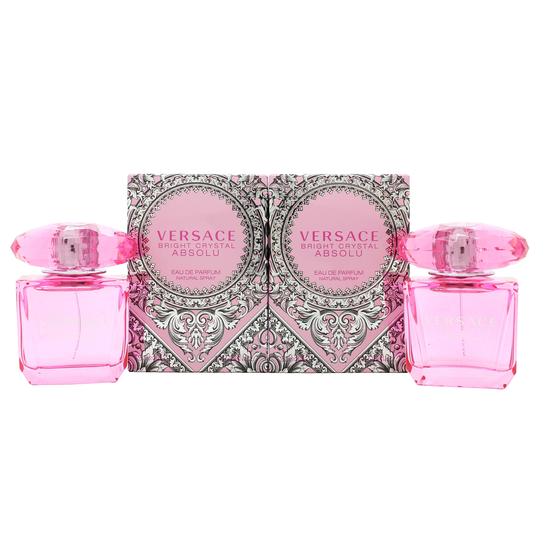Versace Bright Crystal Absolu Gift Set Eau De Parfum 2 x 30ml